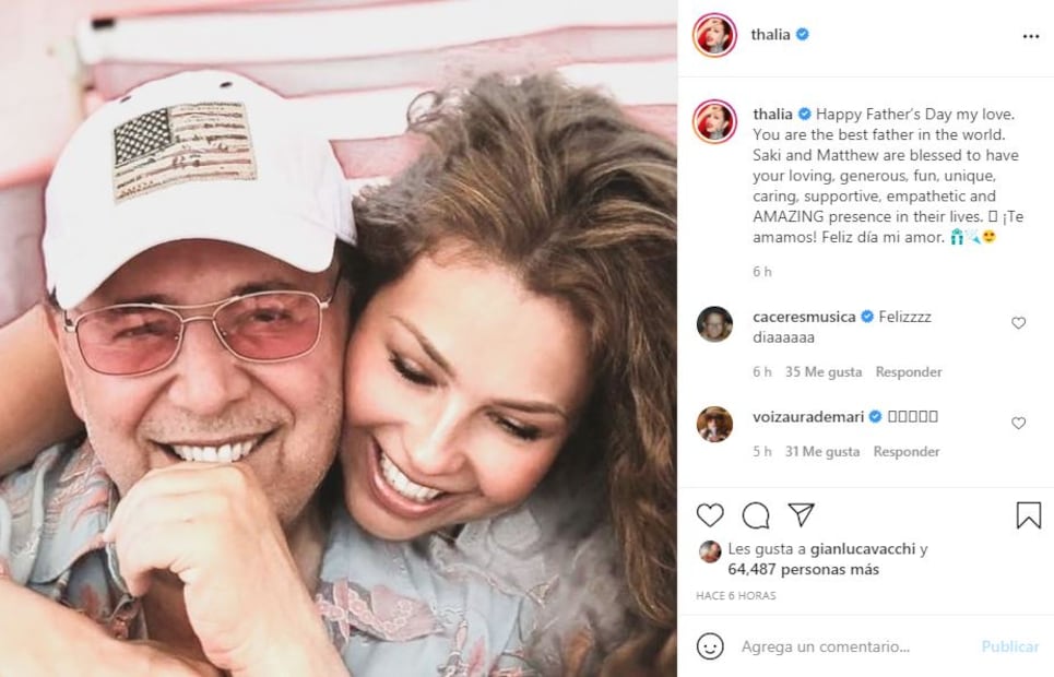 Así celebran el Día del Padre empresarios, celebridades, cantantes e influencers