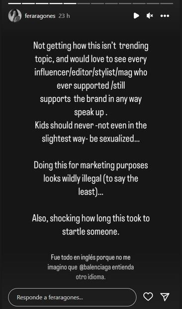 Balenciaga bajo fuego por campaña "depravada" con niños y osos de peluche 