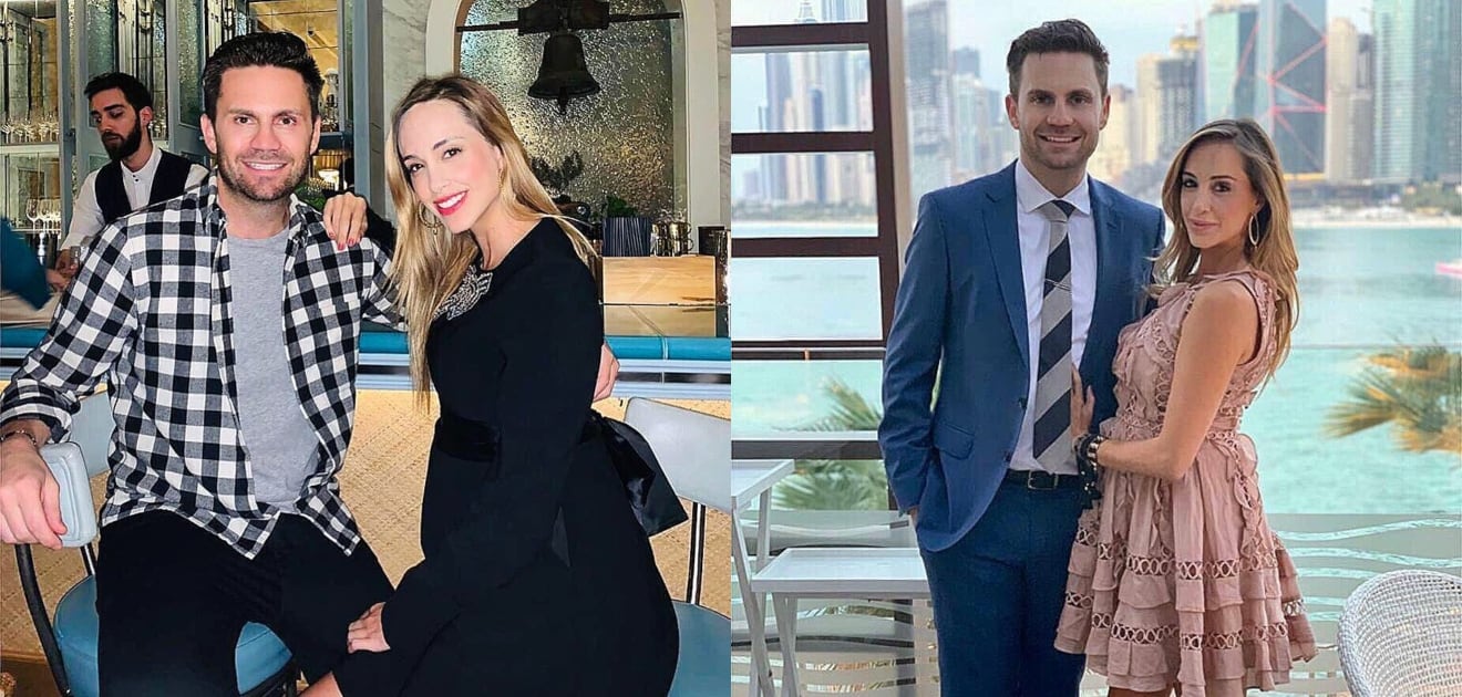 Olivia Peralta y Justin Morgan se comprometen  