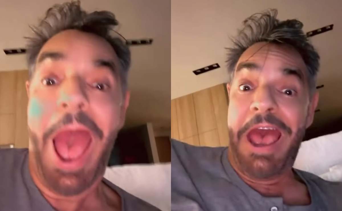 La divertida reacción de Eugenio Derbez / Foto: Instagram