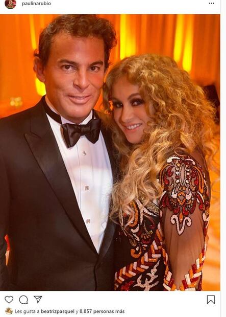 Paulina Rubio, Eugenio López y más en la fiesta de Elton John tras los Oscar