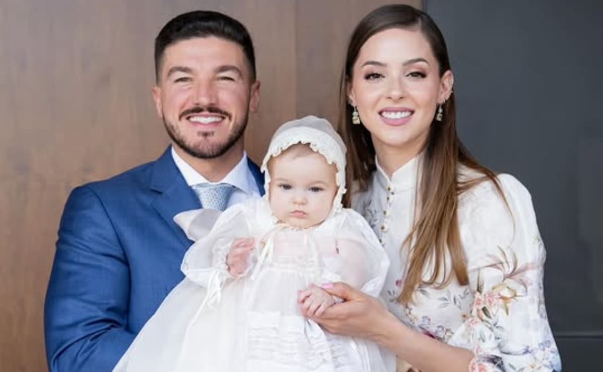Así fue el bautizo de Isabel, la hija de Mariana Rodríguez y Samuel García