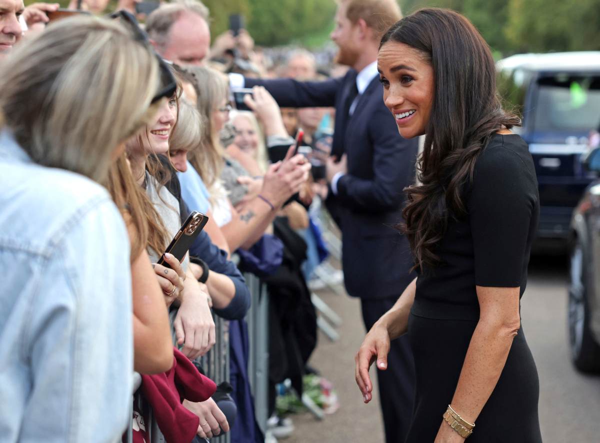 Revelan lo que Meghan Markle le dijo a su asistente en plena marcha afuera del castillo de Windsor