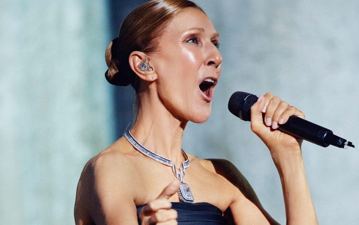Céline Dion en su regreso a los escenarios (Foto: Instagram)