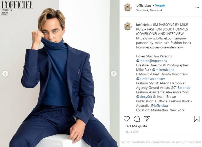 Jim Parsons, más seductor, deja atrás a Sheldon Cooper de The Big Bang Theory