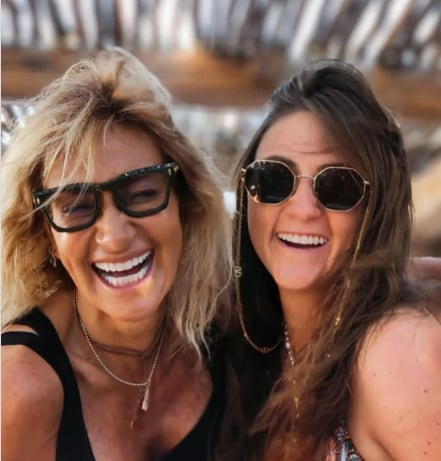 Therese Gotlib Micha y Adela Micha, su mamá / Foto: Instagram @gotlibt