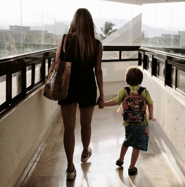 Las fotos más tiernas de Galilea Montijo y su hijo Mateo Reina  