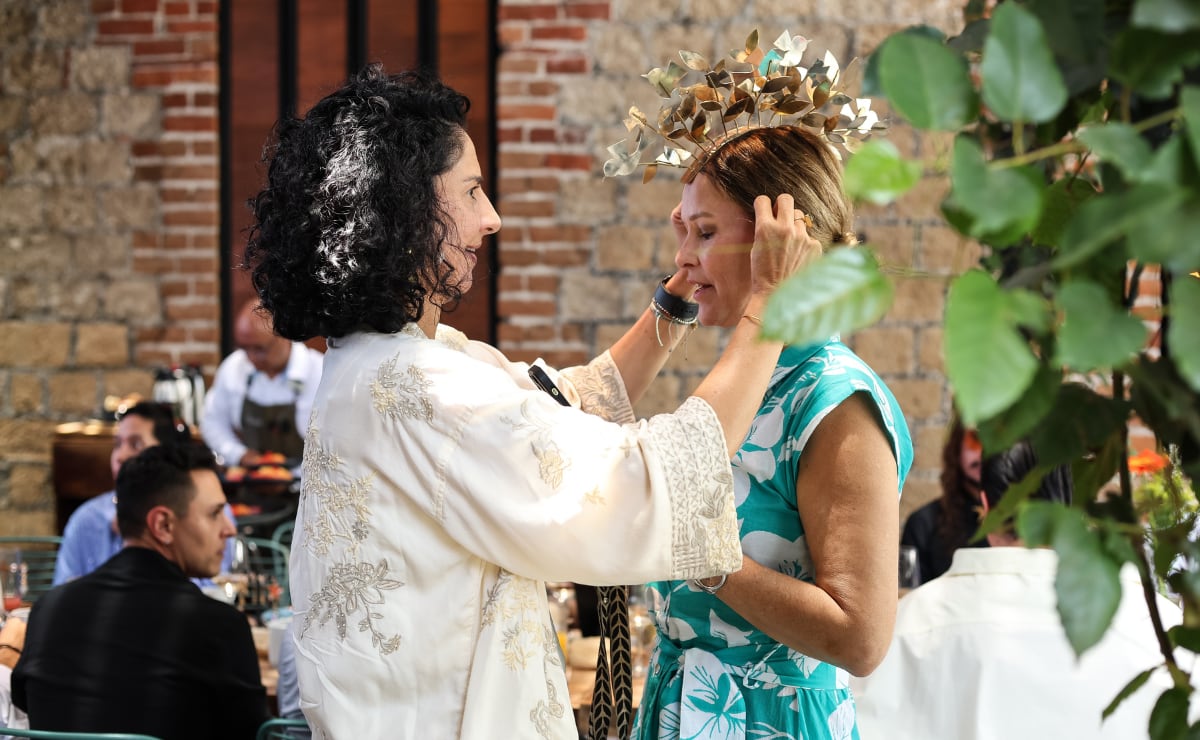Luzma Carrera y Xuxu. (Foto: Esteban Torreblanca)