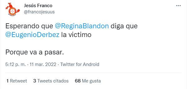 Regina Blandón defiende a Eugenio Derbez por acusaciones de supuesto abuso