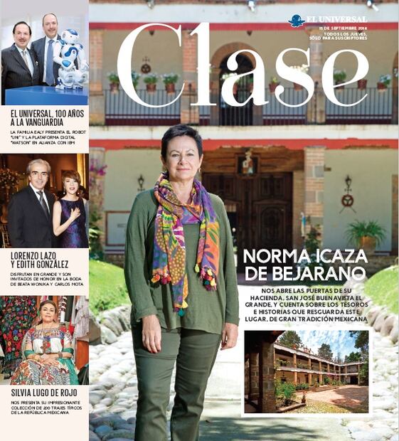 EN PORTADA: La hacienda de Norma Icaza de Bejarano