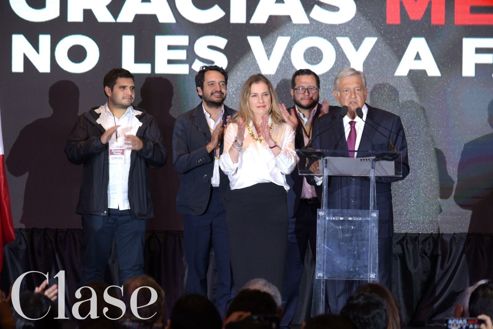 La sociedad decidió, Andrés Manuel López Obrador como presidente