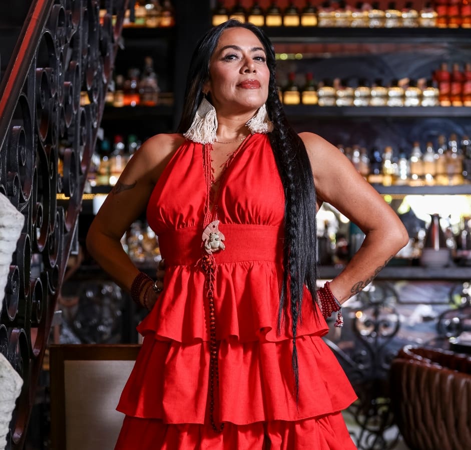Lila Downs. (Foto: Esteban Torreblanca - Locación: Gran Cantina Filomeno)