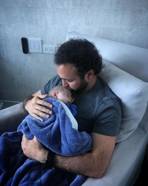 Así de grande está el bebé de Daniel Cohen y Yael Sandler