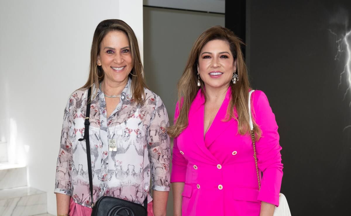 Verónica Salame y Hortensia León. (Foto: Héptor Arjona)