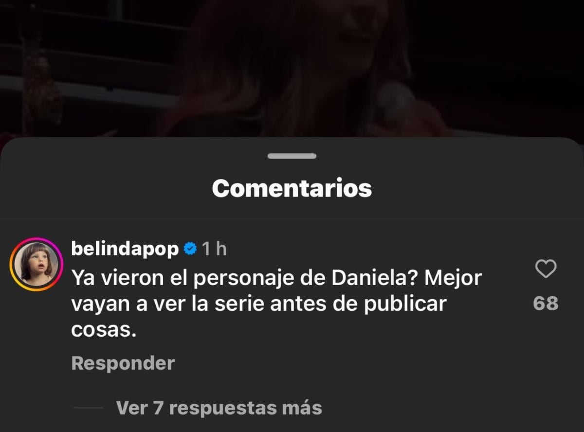 Así reaccionó Belinda a la publicación / Foto: Especial
