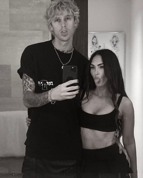 Megan Fox y Machine Gun Kelly / Instagram
