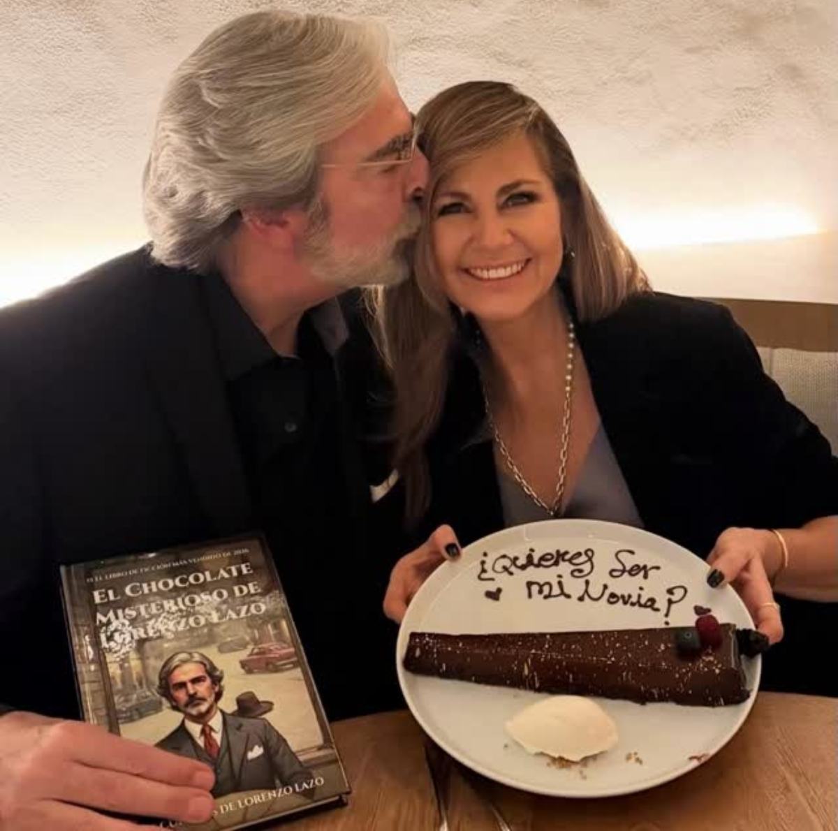 Lorenzo Lazo y Luz Blanchet / Foto: Instagram