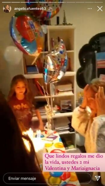 Angélica Fuentes: Así la celebran sus hijas en su cumpleaños