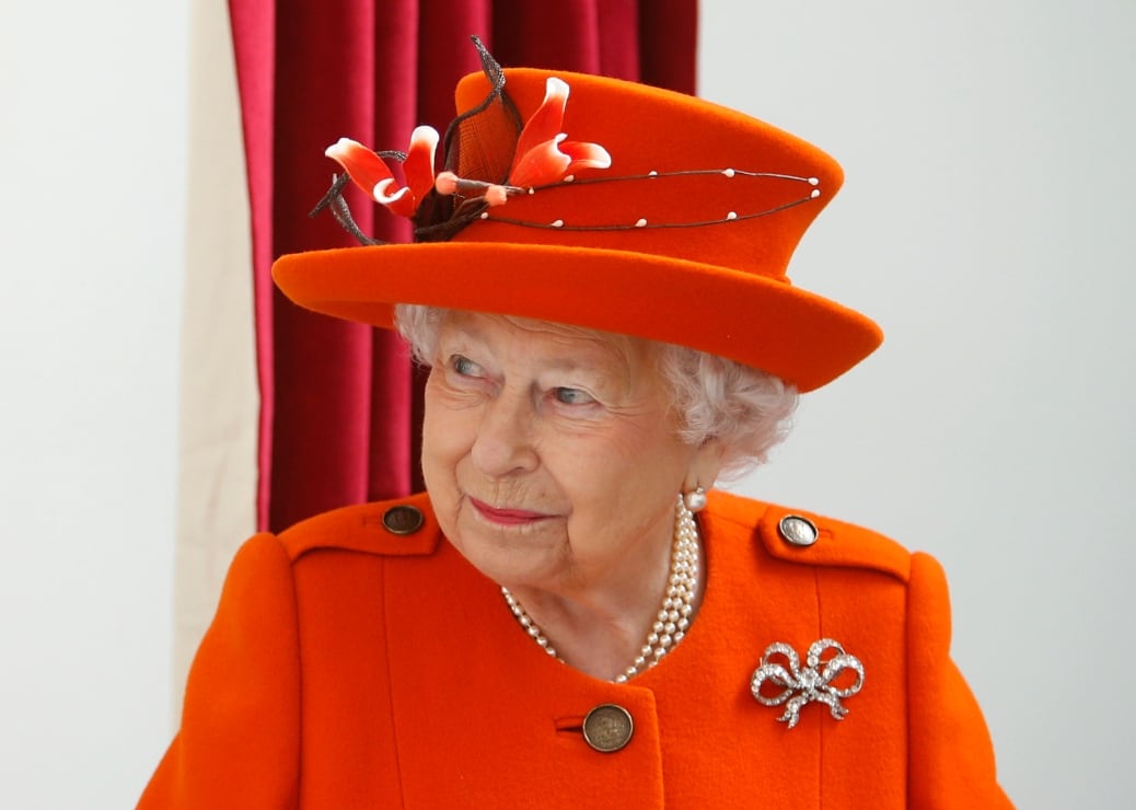 El ataúd de Isabel II llega a su hogar, el palacio de Buckingham