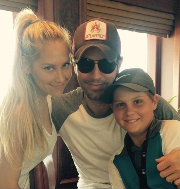 La historia de amor de Enrique Iglesias y Anna Kournikova