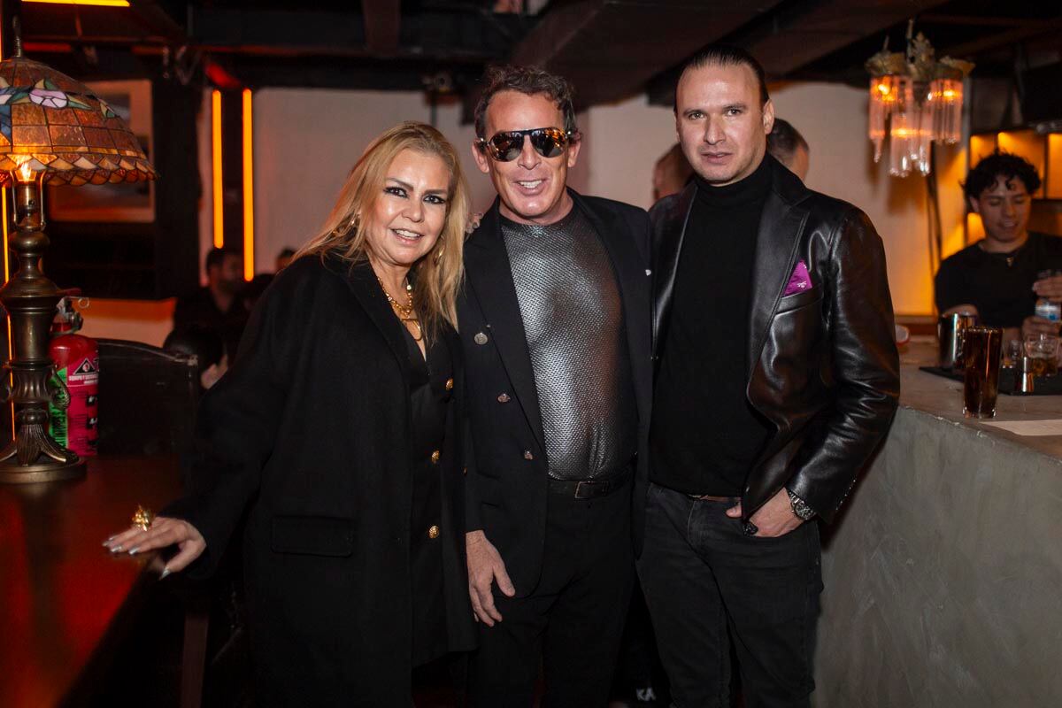 Claudia Zacarías, Eugenio López y Carlos Lanz-Duret. (Foto: Esteban Torreblanca)