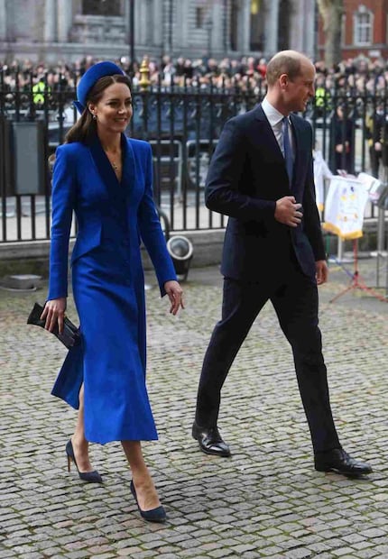 Sin la reina Isabel II, William y Kate presiden el Día de la Commonwealth
