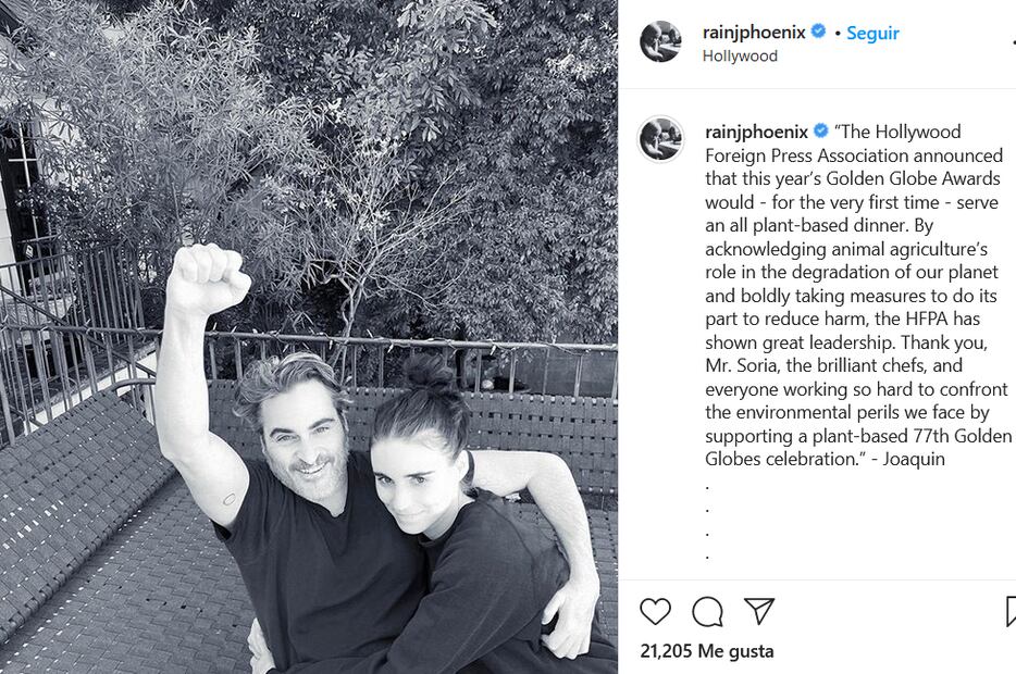 Joaquin Phoenix y Rooney Mara ya son papás y el nombre del  bebé es hermoso
