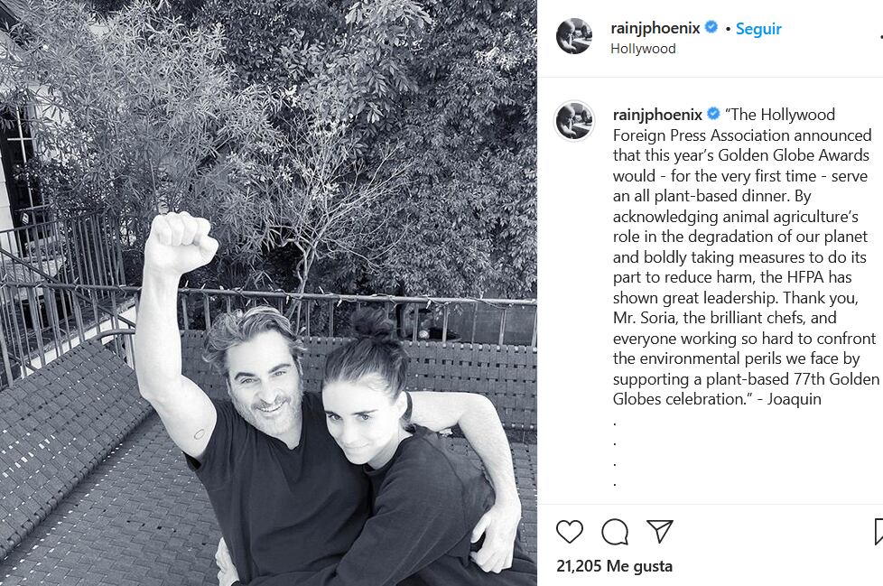 Joaquin Phoenix y Rooney Mara ya son papás y el nombre del  bebé es hermoso