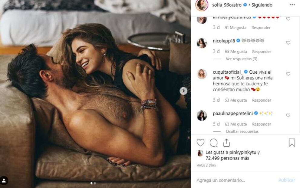 Así fue como las hijas de Enrique Peña Nieto felicitaron a Sofía Castro por su nuevo novio 