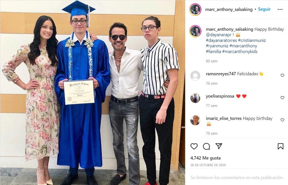 Marc Anthony. Esta ha sido la intensa vida sentimental del cantante