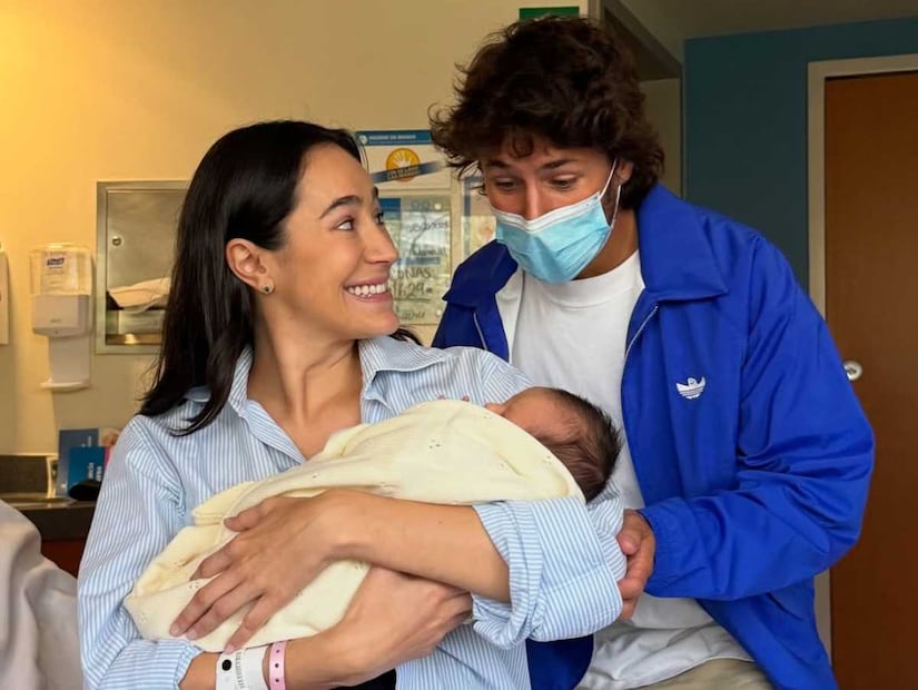 Juanpa Zurita conoció a su sobrina Renée / Foto: Instagram @juanpazurita
