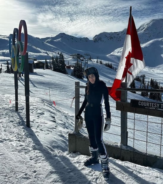 Sandra Echeverría disfruta de sus vacaciones en Whistler, Canadá / Instagram