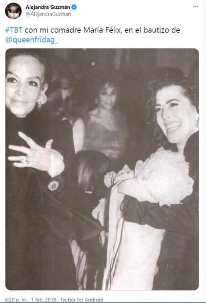 El día que el sobrino de María Félix le propuso matrimonio a Frida Sofía