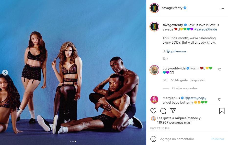 Rihanna lanza su primera colección de Savage X Fenty referente al Pride