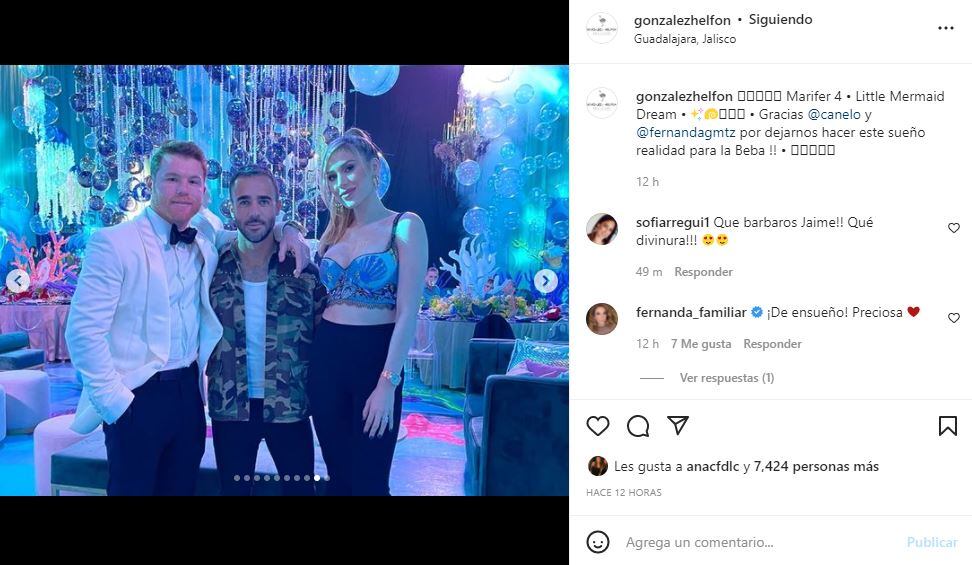 “Canelo” Álvarez: Así fue el montaje de la espectacular fiesta de su hija Mafer