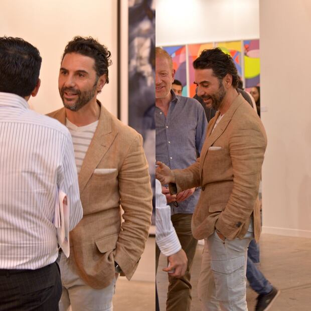FOTOS: Pepe Bastón y Eva Longoria pasean a Santi en Zona Maco