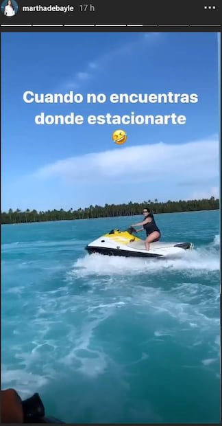 La conductora Martha Debayle se prepara para recibir el Año Nuevo en Bora Bora 
