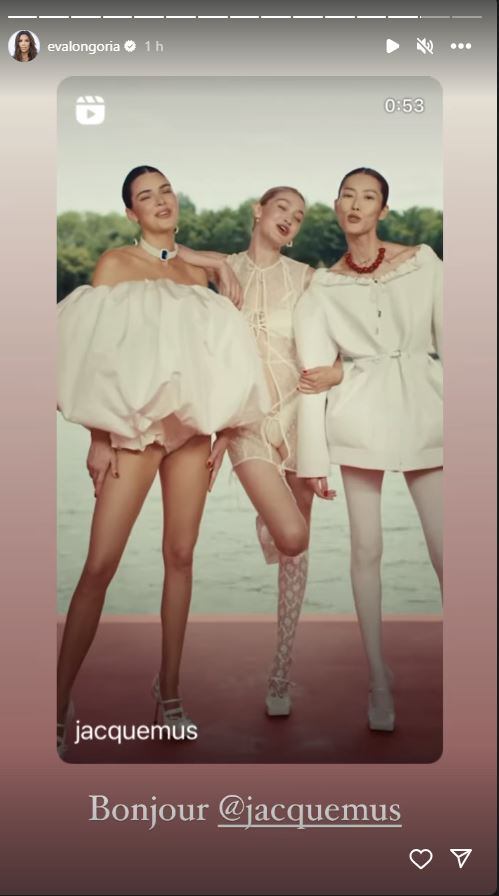 Kendall Jenner y Gigi Hadid en el desfile de Jacquemus / Instagram