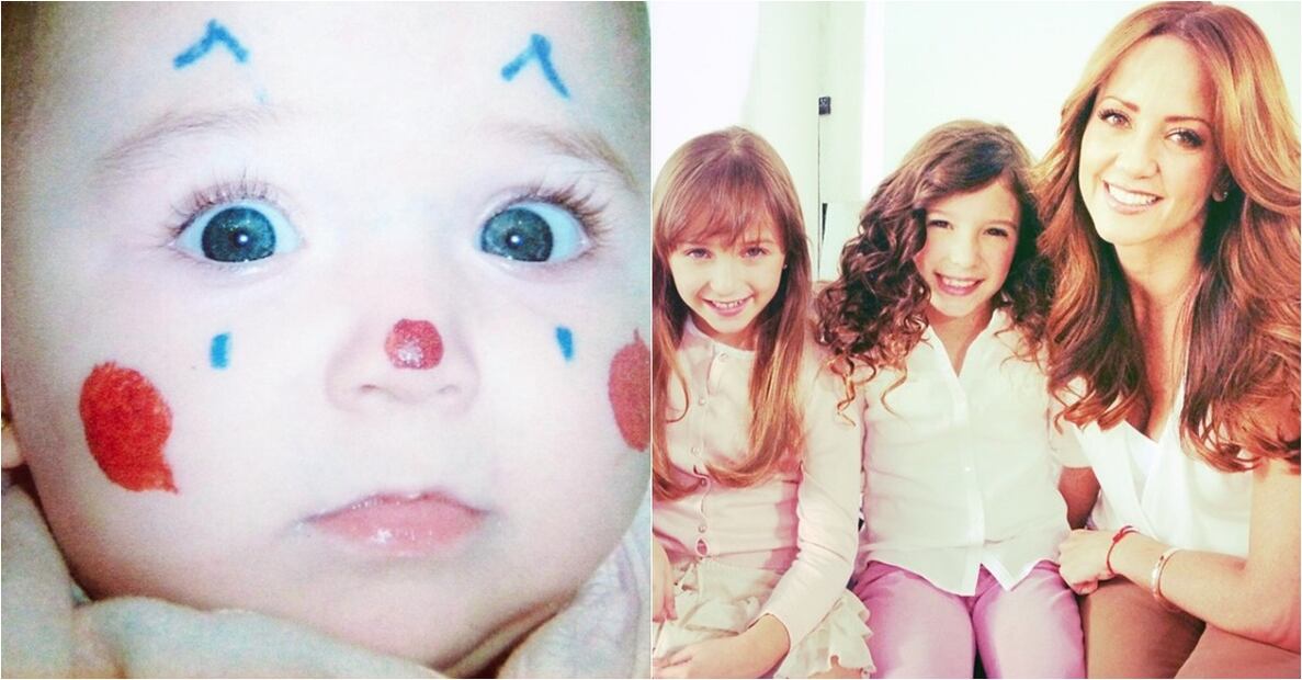 FOTOS: La evolución de Mía y Nina Rubín, hijas de Andrea Legarreta 
