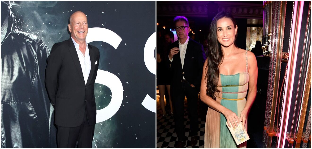 Bruce Willis y Demi Moore pasan la cuarentena juntos