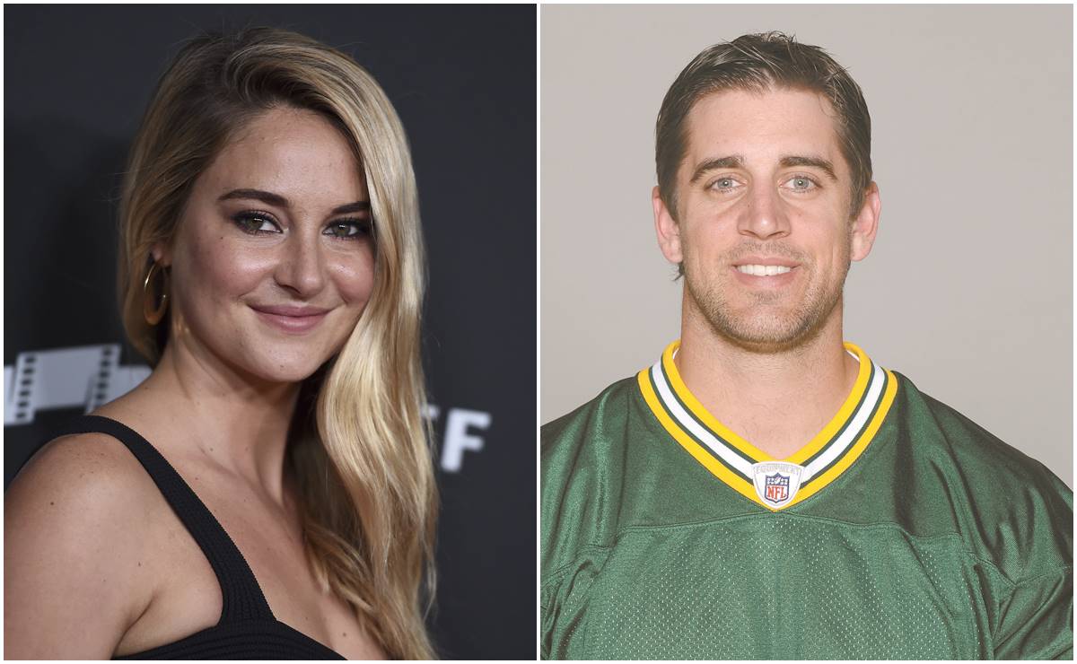 Shailene Woodley defiende a Aaron Rodgers en medio de conflicto con los Green Bay Packers