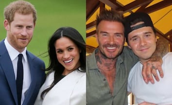 Meghan y Harry se reúnen con Brooklyn Beckham, en medio de disputa familiar