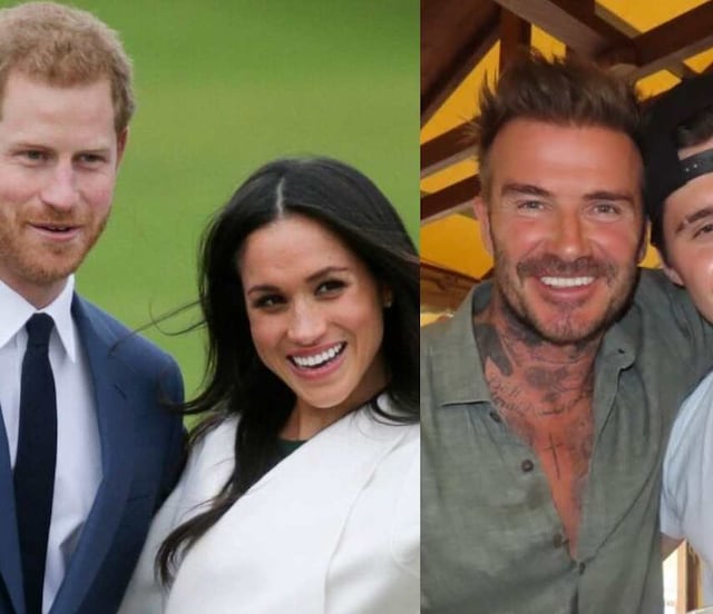Meghan y Harry se reúnen con Brooklyn Beckham, en medio de disputa familiar