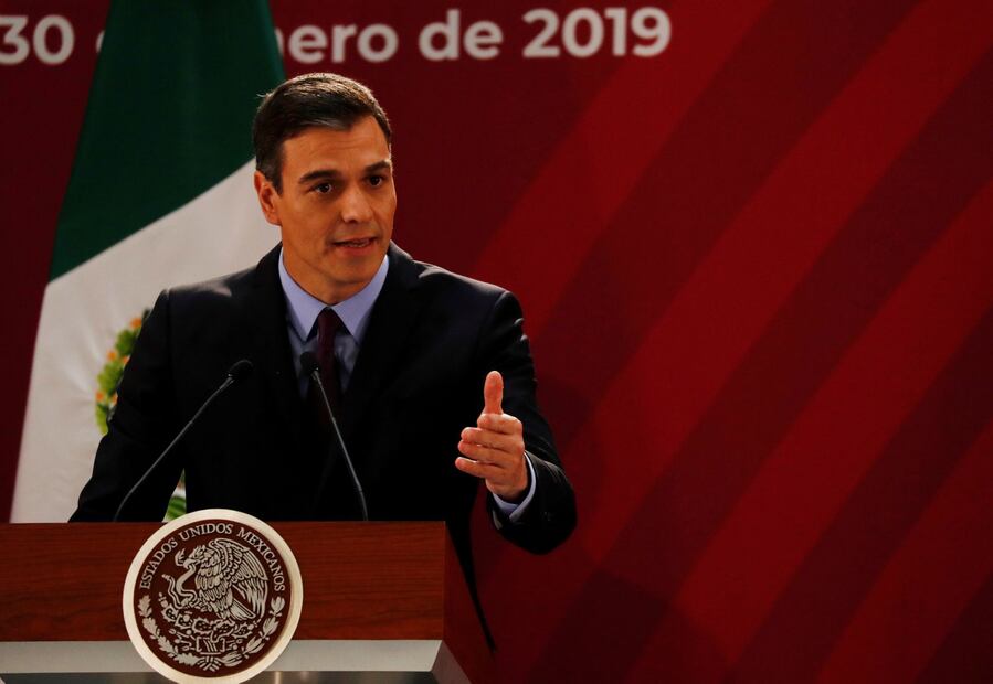 Él es Pedro Sánchez, el presidente de España que se reunió con AMLO 