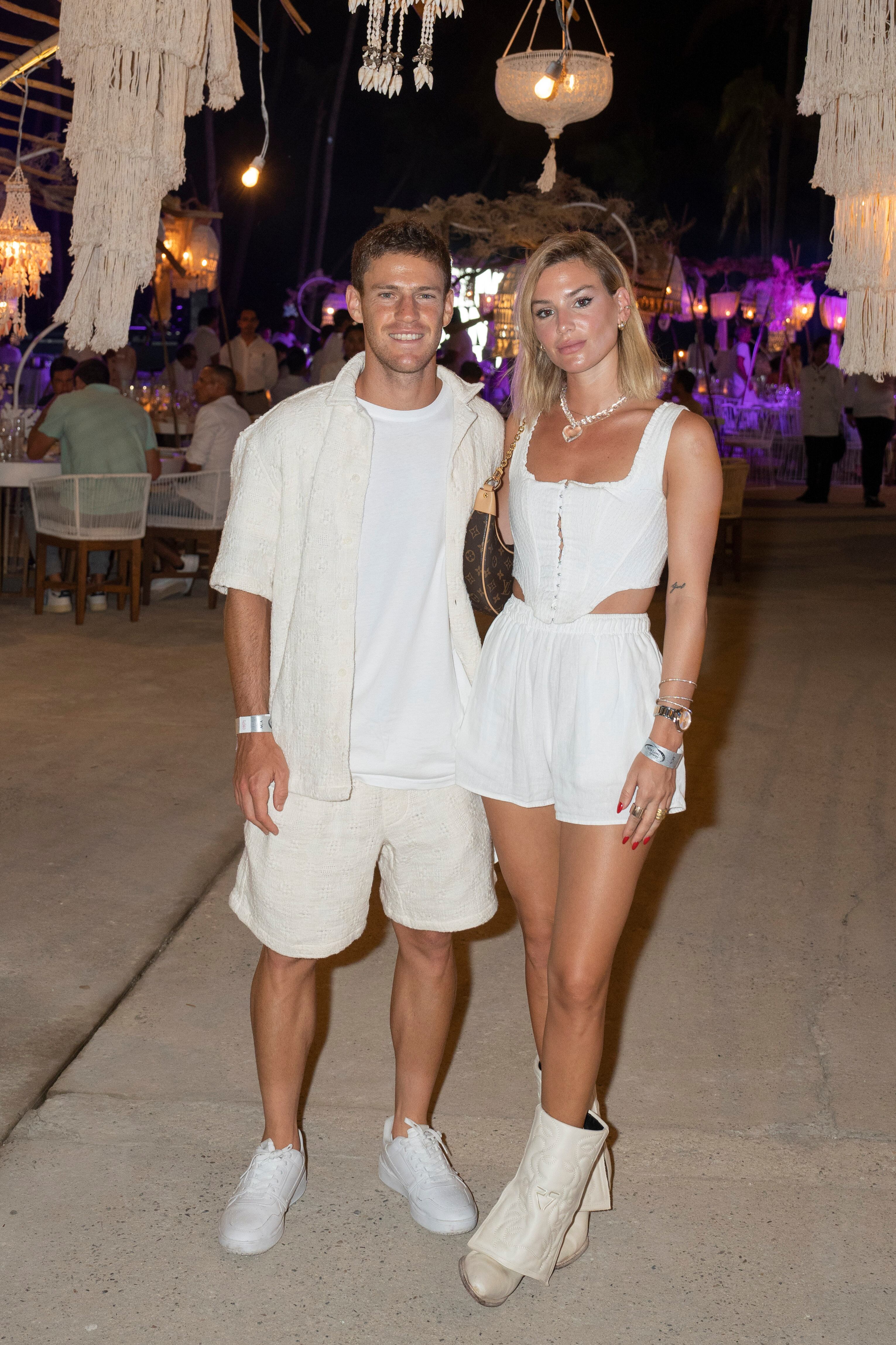 Diego Schwartzman y Eugenia di Martino. (Foto: Héptor Arjona)
