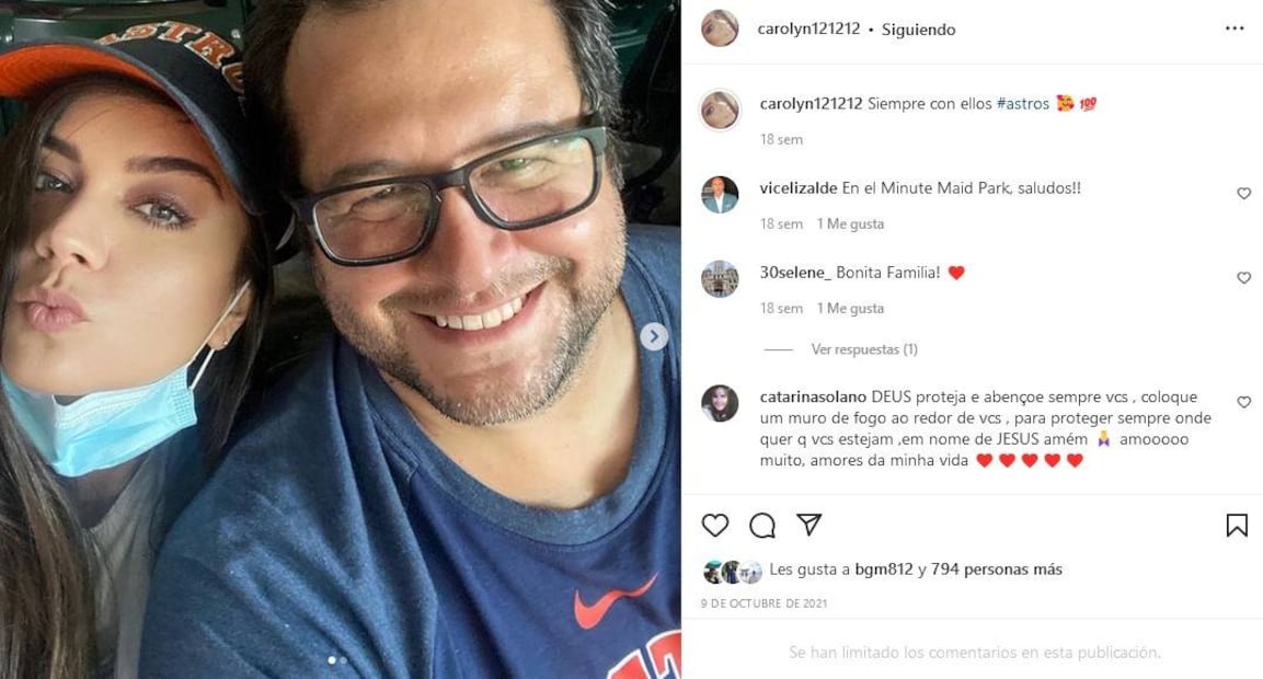 José Ramón y Carolyn Adams: En medio del escándalo celebran San Valentín