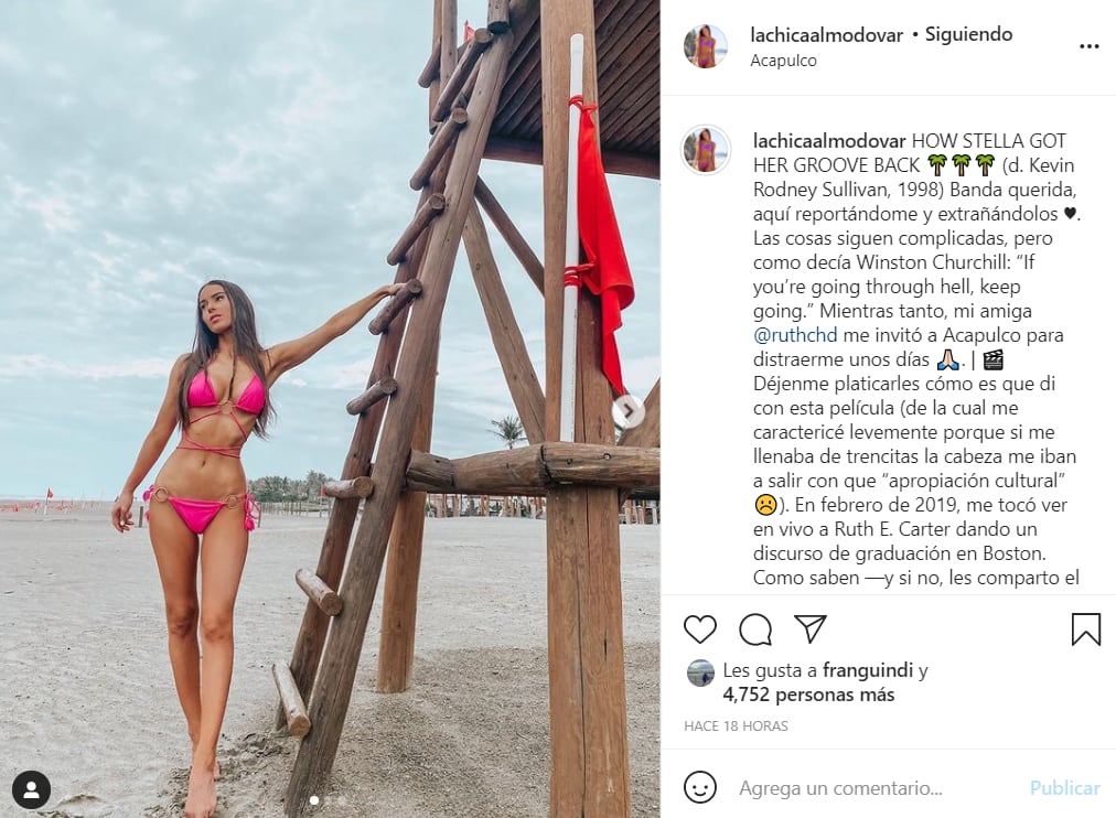 La esposa de Andrés Roemer, Pamela Cortés, en mini bikini en Acapulco