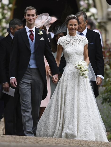 El vestido de novia de Pippa Middleton 