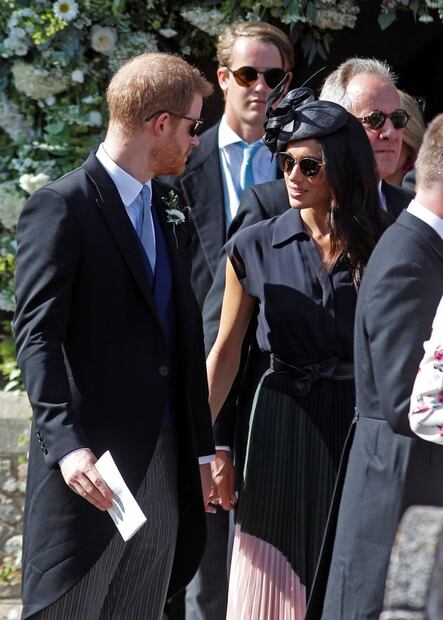 Meghan Markle celebra su cumpleaños en la boda de un amigo del príncipe Harry
