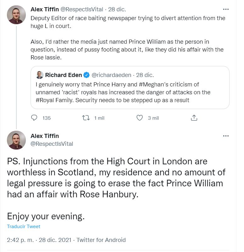 Reviven el supuesto affaire del príncipe William con Rose Hanbury y tunden a la familia real 
